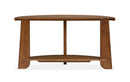 Tanner - Demilune Sofa Table - Tawny Brown