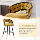Bar Stools, Kitchen Island Counter Height Stools (Set of 2) by HouseOfZazla