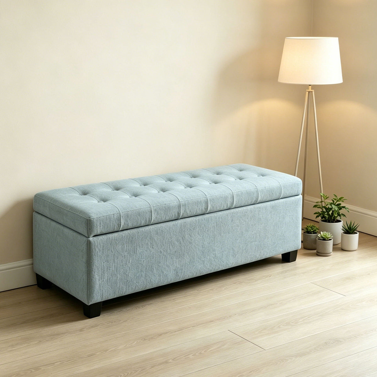 Elegant Tufted Storage Ottoman Bench, photo 15 of 18