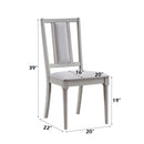 Marta - Side Chair (Set of 2) - Beige Linen & Natural