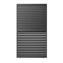 Louver Grille 1 / 3 10Ft Frame & Louvers - Black by Unique Piece Furniture
