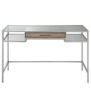 Adela - Writing Desk - Antique Silver by HouseOfZazla