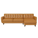 Allison - Mid-Century Modern Sectional Sofa Chaise by HouseOfZazla