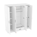 4 Door Wardrobe With 1 Drawer by HouseOfZazla