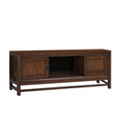 TV Stand Console, For TVs Up To 85", 2 Tone - Brown by HouseOfZazla