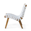 Charlotte Lounge Chair - White by HouseOfZazla