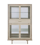 Lenox - Display Cabinet - Warm Silver