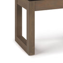 Milltown - Upholstered Ottoman Bench by Unique Piece Furniture