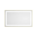 40 x 24 Inch LED Bathroom Mirror With Front And Backlight