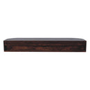 Solid Wood Lunar 2-Drawer Floating Console, 1 Open-slot