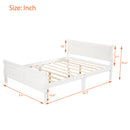 Platform Bed Frame Mattress Foundation Sleigh Bed With Headboard / Footboard / Wood Slat Suppor by HouseOfZazla