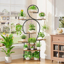 9-Tier Indoor Plant Stand with Grow Light by HouseOfZazla