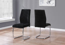Dining Chair, Side Upholstered for Dining Room, Contemporary & Modern (Set of 2) by HouseOfZazla