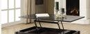Malachi - Coffee Table With Lift Top - Black by HouseOfZazla