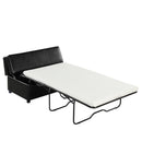 Twin Size Folding Ottoman Sleeper Bed With Mattress Convertible Guest Bed by HouseOfZazla