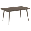 Perkins - Rectangular Dining Table - Dark Brown by HouseOfZazla