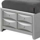 Modern Design Storage Bed With Bookcase Headboard by HouseOfZazla