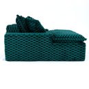Comfort Bearing Sofa With 2 Pillows And 1 Backrest - Green by HouseOfZazla