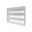 Chinle Wall Cabinet in Melamine with Open Storage