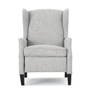 Westeros Wing Back Fabric Upholstered Recliner by Unique Piece Furniture