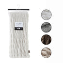 Antonia Silky Ruched Knit Throw