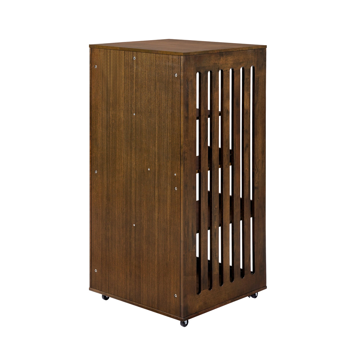 Basia Indoor Rubber Wood Cat Cabinet, photo 9 of 10