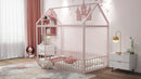 Metal Bed House Bed Frame With Fence by HouseOfZazla