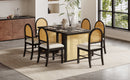 TREXM 7-Piece Farmhouse Dining Table Set for 6