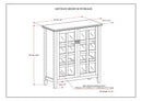 Artisan - Handcrafted Medium Storage Cabinet by HouseOfZazla