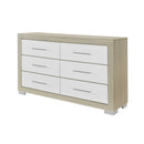 Elsa - 2 Toned And Dresser With Bar Handle And Construction by Unique Piece Furniture