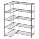 5 Tiers Adjustable Heavy Duty Metal Storage Shelves
