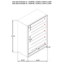 Prescott - 5 Drawer Bedroom Chest With Mitered Trim - Taupe