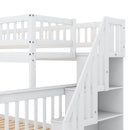 Bunk Bed With Staircase by HouseOfZazla