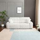 Jaya - Power Motion Sofa With Sleeper & USB Port - Mondo Gray Corduroy