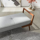 Cora - Bench - Gray by HouseOfZazla