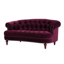 La Rosa - Victorian Chesterfield Loveseat by Unique Piece Furniture