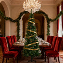 Slim Pine Needles Xmas Tree - 7.5 Foot Pencil Christmas Tree