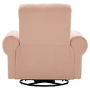 Manual Swivel Recliner Rocker Chair With Adjustable Backrest by HouseOfZazla