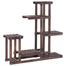 6-Tier Garden Wooden Plant Flower Stand Shelf for Multiple Plants Indoor or Outdoor by LJGDeals