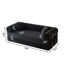 78.8" Convertible Floor Sofa Bed with High Density Foam