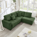 93" Sectional Sofa, L Shaped Sofa Couch