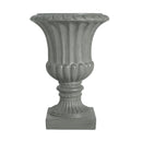 Outdoor Garden Urn Planter, Gray