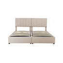 Upholstered Platform Bed With A Hydraulic Storage System by HouseOfZazla