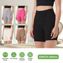 High-Waist Biker Shorts with Tummy Control for Workouts by LJGDeals
