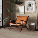Daniel - Arm Chair - Brown / Tan by HouseOfZazla