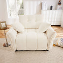 Modern Ergonomic Single Seater Sofa With High Resilience Cushions by HouseOfZazla