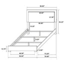 Jeremiah - Bedroom Set With LED Headboard by HouseOfZazla