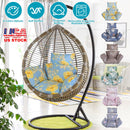 Egg Chair Cushion with Headrest - Thick Padded Hanging Seat
