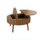 Modern Round Lift-Top Coffee Table