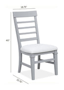 Charleston - Dining Side Chair With Upholstered Seat (Set of 2)